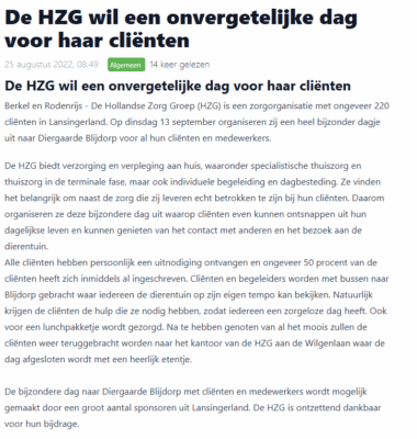 Blijdorp 2022